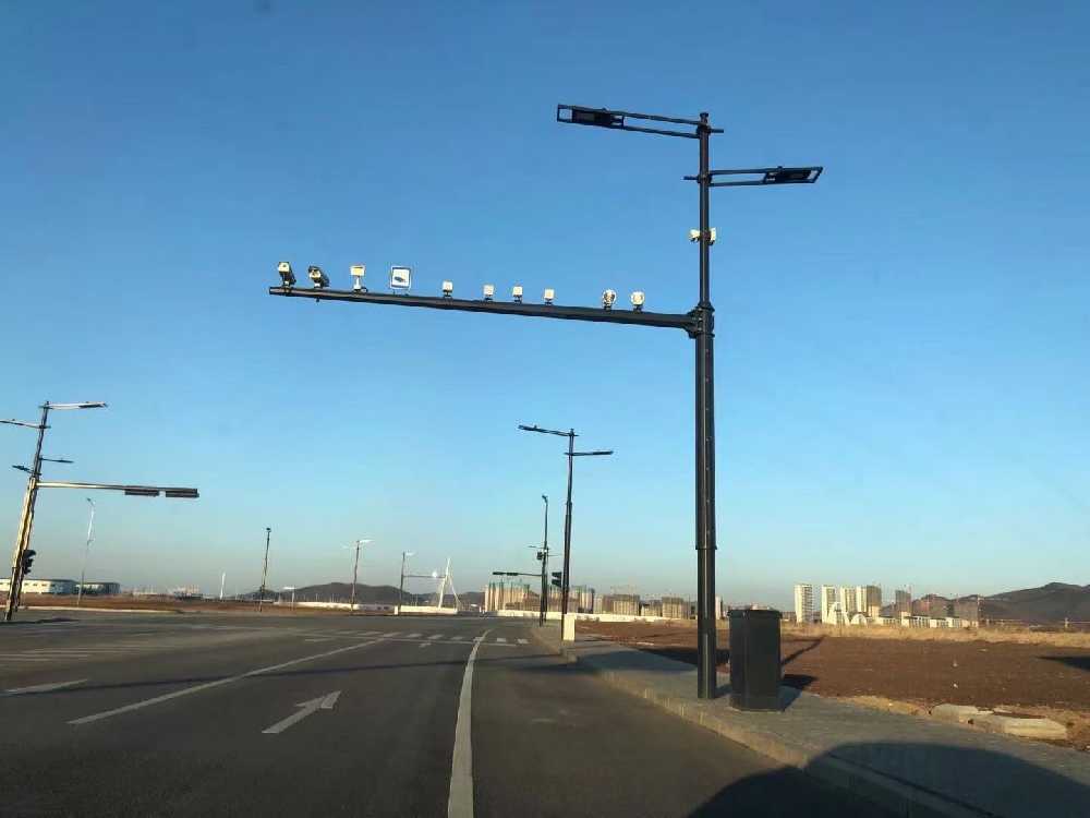 咸宁市黑龙江佳木斯综合路灯杆项目