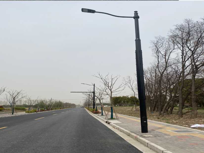 咸宁市上海综合杆 太阳能路灯工程